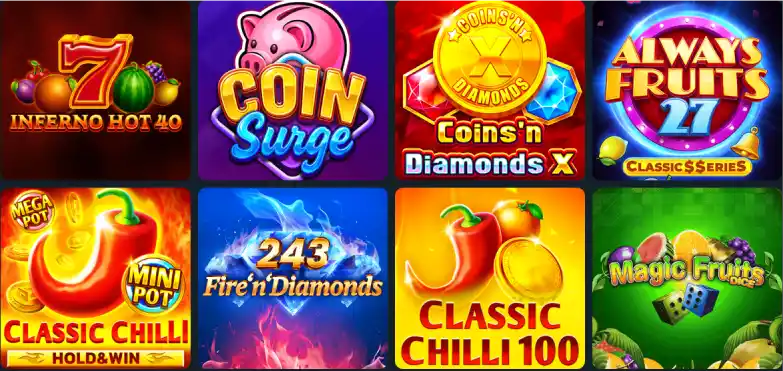 trixino casino classic slots